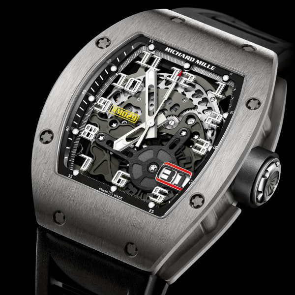 Replica Richard Mille RM 029 Automatic Big Date Watch Ti 529.45.91 Replica Richard Mille RM 029 Automatic Big Date Watch Ti 529.45.91